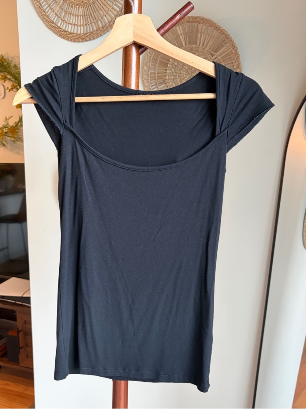 JOHN GALT BLACK ELLA TOP